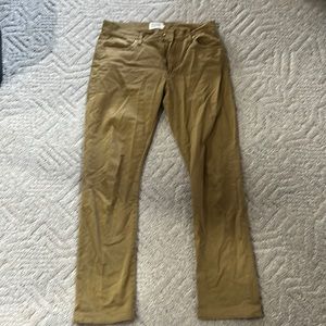 Taylor Stitch X Stetson Democratic All Day Pant In Rustic Oak Size 33